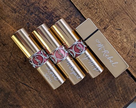 lipstick engraving